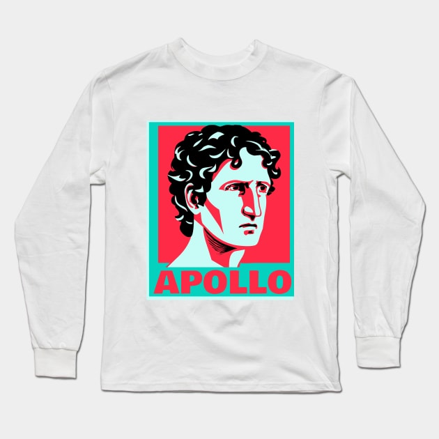 Polychrome Apollo Long Sleeve T-Shirt by Pallas Agora